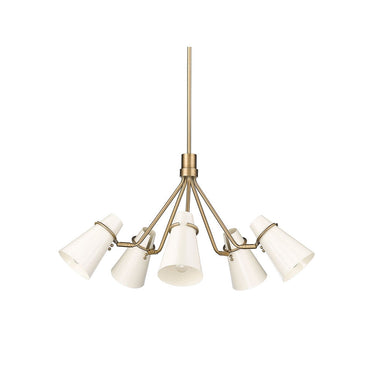 Golden Lighting 2122-5 5 Light Chandelier - Crescent Harbor