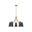Golden Lighting 2122-5 5 Light Chandelier - Crescent Harbor