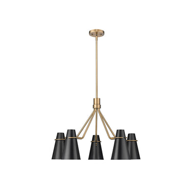 Golden Lighting 2122-5 5 Light Chandelier - Crescent Harbor