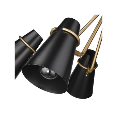 Golden Lighting 2122-5 5 Light Chandelier - Crescent Harbor