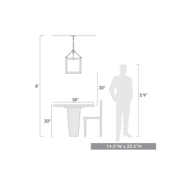 Golden Lighting 2243-3P BLK-MWS Manhattan 3 Light Pendant in Matte Black with Modern White Shade - Crescent Harbor