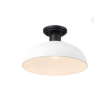 Golden Lighting 2866-OSF 1-Light Outdoor Semi-flush - Crescent Harbor