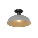 Golden Lighting 2866-OSF 1-Light Outdoor Semi-flush - Crescent Harbor