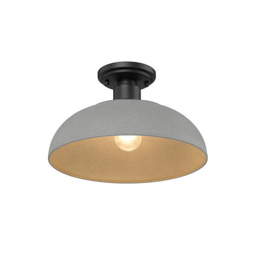 Golden Lighting 2866-OSF 1-Light Outdoor Semi-flush - Crescent Harbor