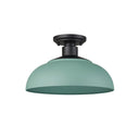 Golden Lighting 2866-OSF 1-Light Outdoor Semi-flush - Crescent Harbor