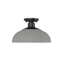 Golden Lighting 2866-OSF 1-Light Outdoor Semi-flush - Crescent Harbor