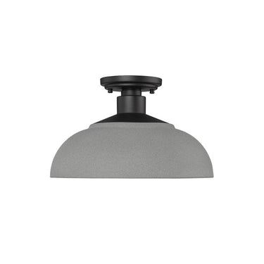 Golden Lighting 2866-OSF 1-Light Outdoor Semi-flush - Crescent Harbor
