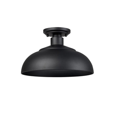 Golden Lighting 2866-OSF 1-Light Outdoor Semi-flush - Crescent Harbor
