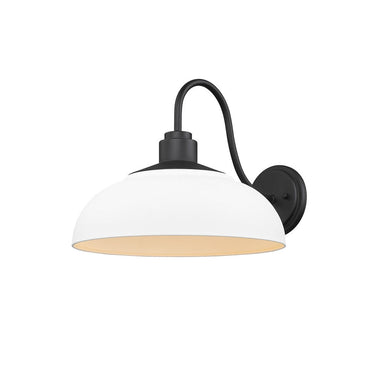 Golden Lighting 2866-OWL 1-Light Outdoor Wall Light - Crescent Harbor
