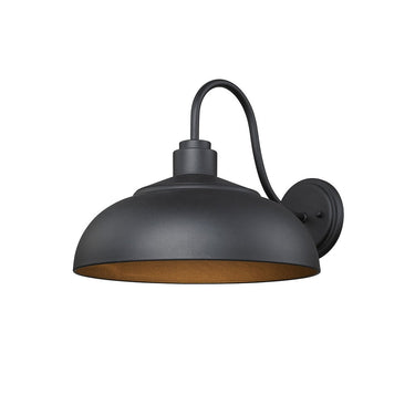 Golden Lighting 2866-OWL 1-Light Outdoor Wall Light - Crescent Harbor