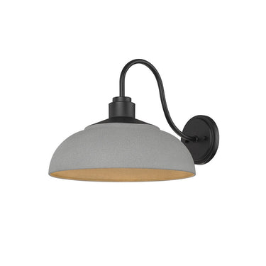 Golden Lighting 2866-OWL 1-Light Outdoor Wall Light - Crescent Harbor
