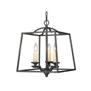 Golden Lighting 3072-3P GG Athena 3 Light Pendant - Crescent Harbor