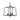 Golden Lighting 3072-3P GG Athena 3 Light Pendant - Crescent Harbor