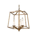 Golden Lighting 3072-3P GG Athena 3 Light Pendant - Crescent Harbor
