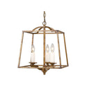 Golden Lighting 3072-3P GG Athena 3 Light Pendant - Crescent Harbor