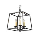 Golden Lighting 3072-3P GG Athena 3 Light Pendant - Crescent Harbor