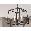 Golden Lighting 3072-3P GG Athena 3 Light Pendant - Crescent Harbor