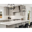 Golden Lighting 3072-3P GG Athena 3 Light Pendant - Crescent Harbor