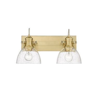 Golden Lighting 3118-2SF Hines 2 Light Semi-Flush - Crescent Harbor