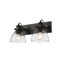 Golden Lighting 3118-2SF Hines 2 Light Semi-Flush - Crescent Harbor