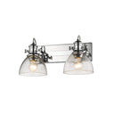 Golden Lighting 3118-2SF Hines 2 Light Semi-Flush - Crescent Harbor
