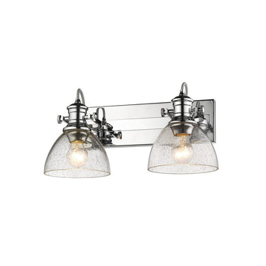 Golden Lighting 3118-2SF Hines 2 Light Semi-Flush - Crescent Harbor
