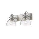 Golden Lighting 3118-2SF Hines 2 Light Semi-Flush - Crescent Harbor
