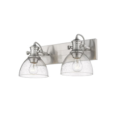 Golden Lighting 3118-2SF Hines 2 Light Semi-Flush - Crescent Harbor