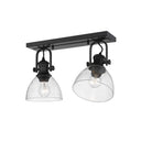 Golden Lighting 3118-2SF Hines 2 Light Semi-Flush - Crescent Harbor