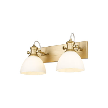 Golden Lighting 3118-BA2 2 Light Bath Vanity - Crescent Harbor