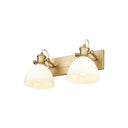 Golden Lighting 3118-BA2 2 Light Bath Vanity - Crescent Harbor
