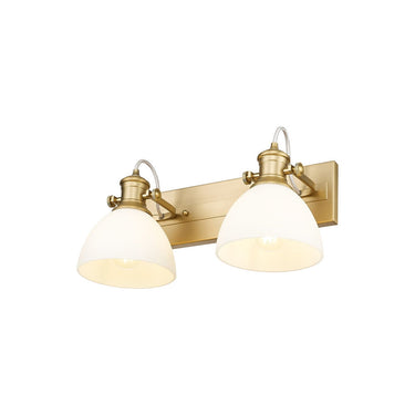 Golden Lighting 3118-BA2 2 Light Bath Vanity - Crescent Harbor
