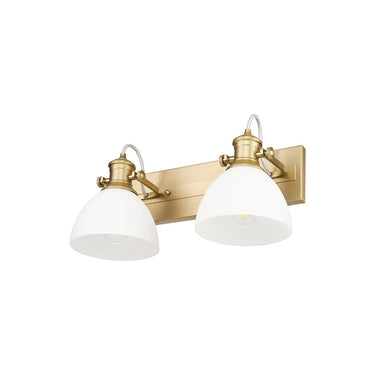 Golden Lighting 3118-BA2 2 Light Bath Vanity - Crescent Harbor