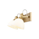 Golden Lighting 3118-BA2 2 Light Bath Vanity - Crescent Harbor