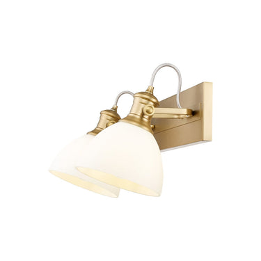 Golden Lighting 3118-BA2 2 Light Bath Vanity - Crescent Harbor