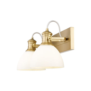 Golden Lighting 3118-BA2 2 Light Bath Vanity - Crescent Harbor