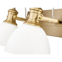 Golden Lighting 3118-BA2 2 Light Bath Vanity - Crescent Harbor