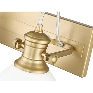Golden Lighting 3118-BA2 2 Light Bath Vanity - Crescent Harbor