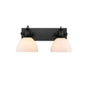Golden Lighting 3118-BA2 2 Light Bath Vanity - Crescent Harbor