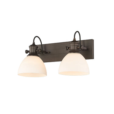 Golden Lighting 3118-BA2 2 Light Bath Vanity - Crescent Harbor