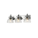 Golden Lighting 3118-BA3 3-Light Bath Vanity - Crescent Harbor