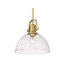 Golden Lighting 3118-L Hines 1 Light Pendant - Crescent Harbor
