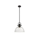 Golden Lighting 3118-L Hines 1 Light Pendant - Crescent Harbor