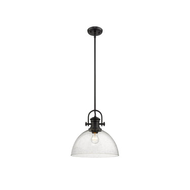 Golden Lighting 3118-L Hines 1 Light Pendant - Crescent Harbor