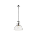 Golden Lighting 3118-L Hines 1 Light Pendant - Crescent Harbor