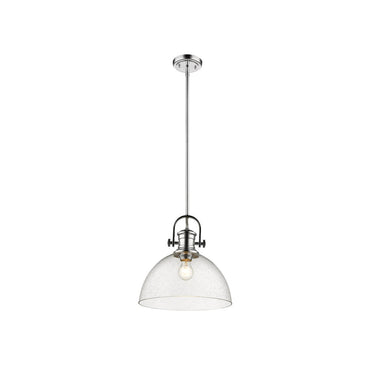 Golden Lighting 3118-L Hines 1 Light Pendant - Crescent Harbor