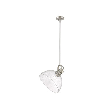 Golden Lighting 3118-L Hines 1 Light Pendant - Crescent Harbor