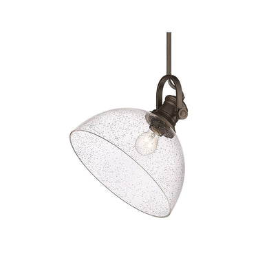 Golden Lighting 3118-L Hines 1 Light Pendant - Crescent Harbor