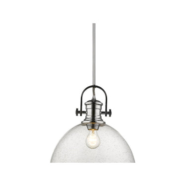 Golden Lighting 3118-L Hines 1 Light Pendant - Crescent Harbor