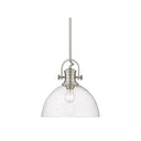 Golden Lighting 3118-L Hines 1 Light Pendant - Crescent Harbor